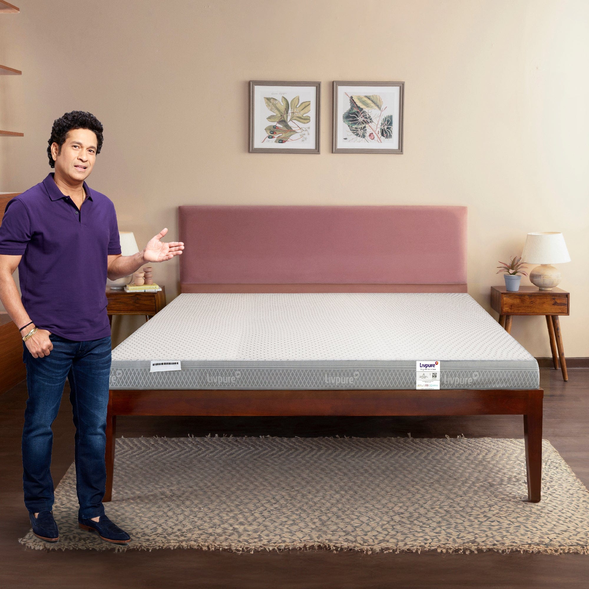 Livpure Sleep Mattress Ortho-Duos-x: Reversible HR Form Mattress
