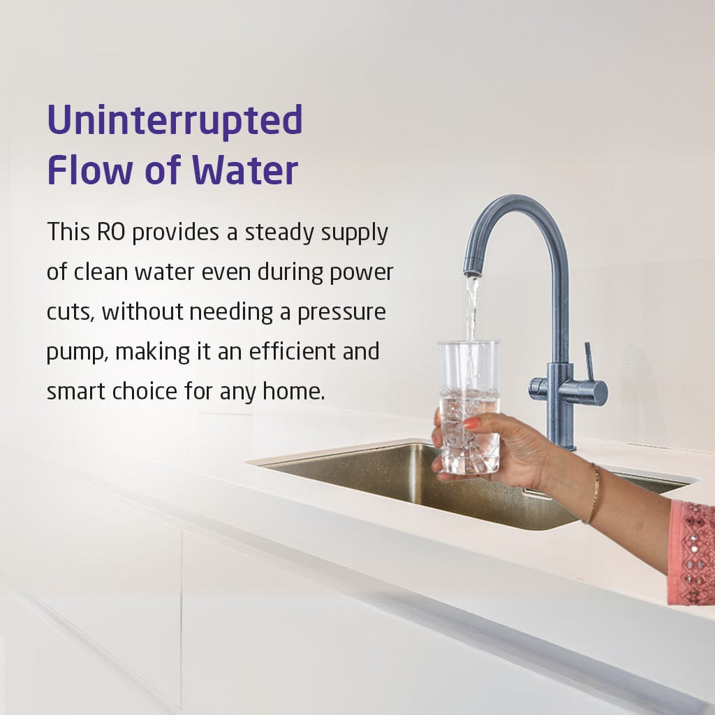 Livpure  RO Family Stealth Under Sink (RO+UV+Copper) Water Purifier on Subscription