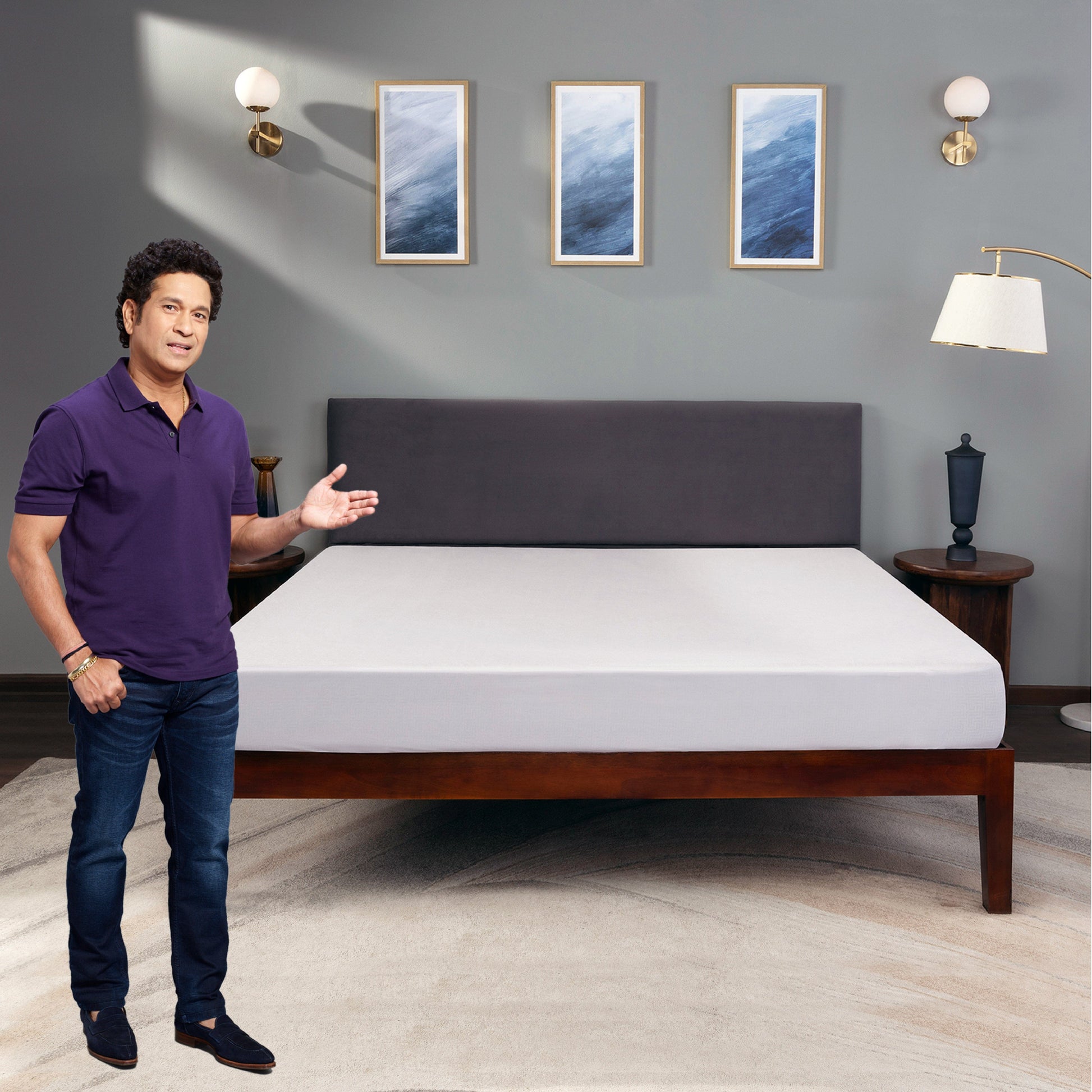 Livpure Sleep Bed & Linen Livpure Smart Fitted Breathable, Stretchable, 100% Waterproof, Ultra Soft Terry Mattress Cover