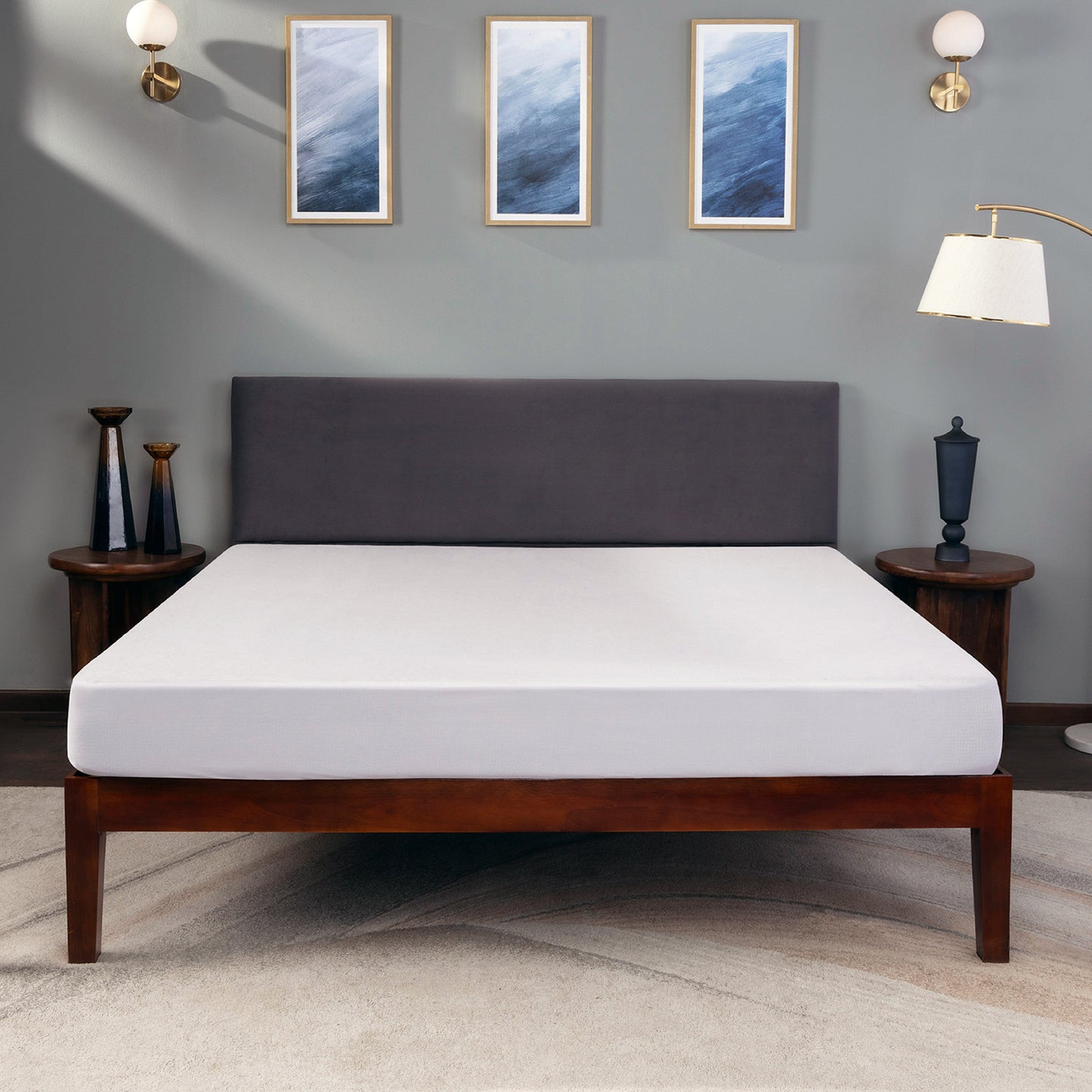 Livpure Sleep Bed & Linen Livpure Smart Fitted Breathable, Stretchable, 100% Waterproof, Ultra Soft Terry Mattress Cover
