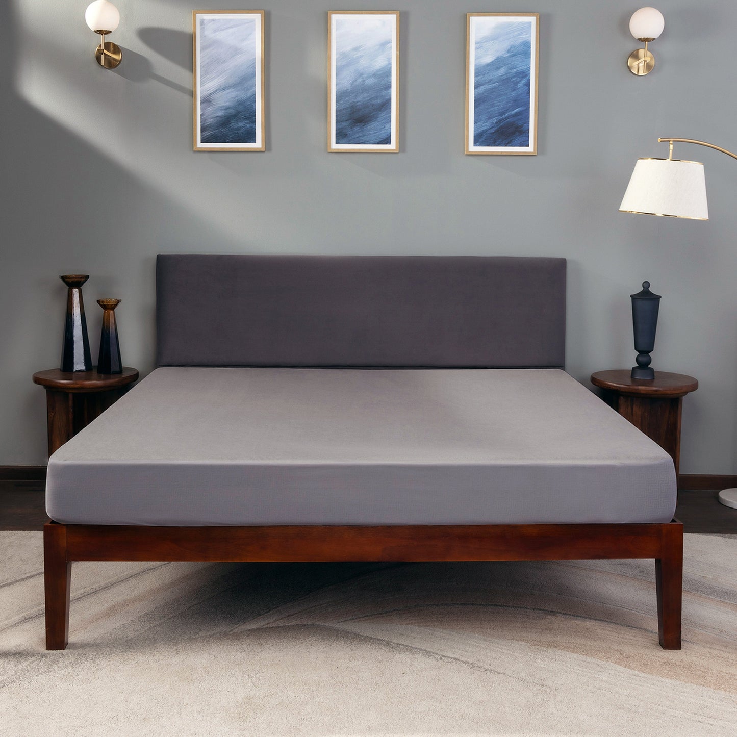 Livpure Sleep Bed & Linen Livpure Smart Fitted Breathable, Stretchable, 100% Waterproof, Ultra Soft Terry Mattress Cover