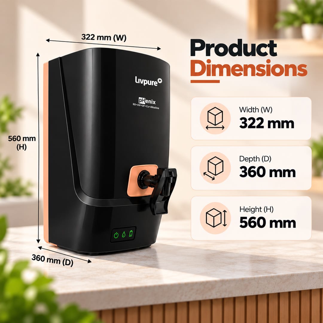 Livpure water purifier LIVPURE PHENIX