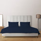 Livpure Sleep Bed & Linen King / Navy Blue Premium Cotton Bedsheet Set