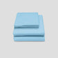 Livpure Sleep Bed & Linen Queen / Light Blue Premium Cotton Bedsheet Set