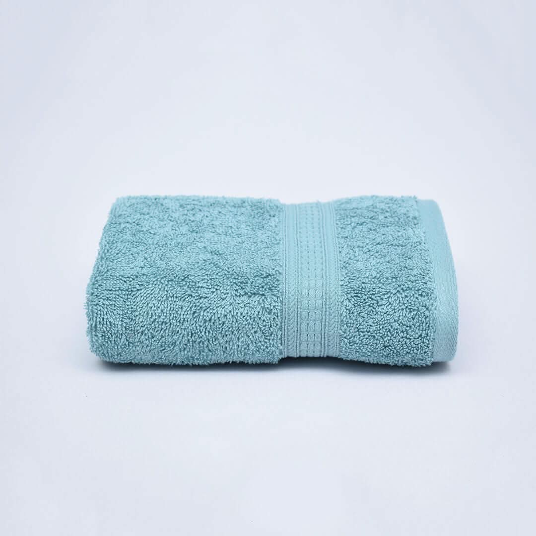 Livpure Sleep Bed & Linen Single (2 Bath Towels) / Light Green Premium Cotton Towels