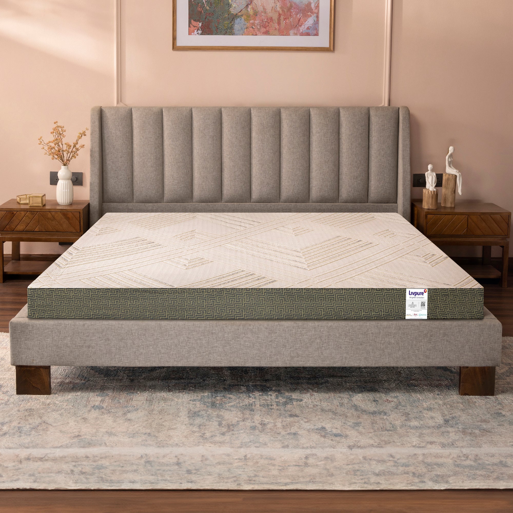 Front Demo View of Regal Mattress - Livpure