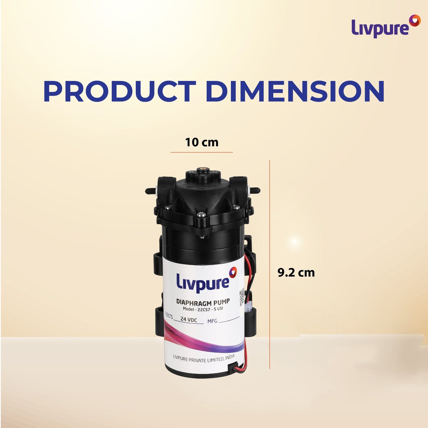 Livpure  Critical Spare Booster Pump E-50