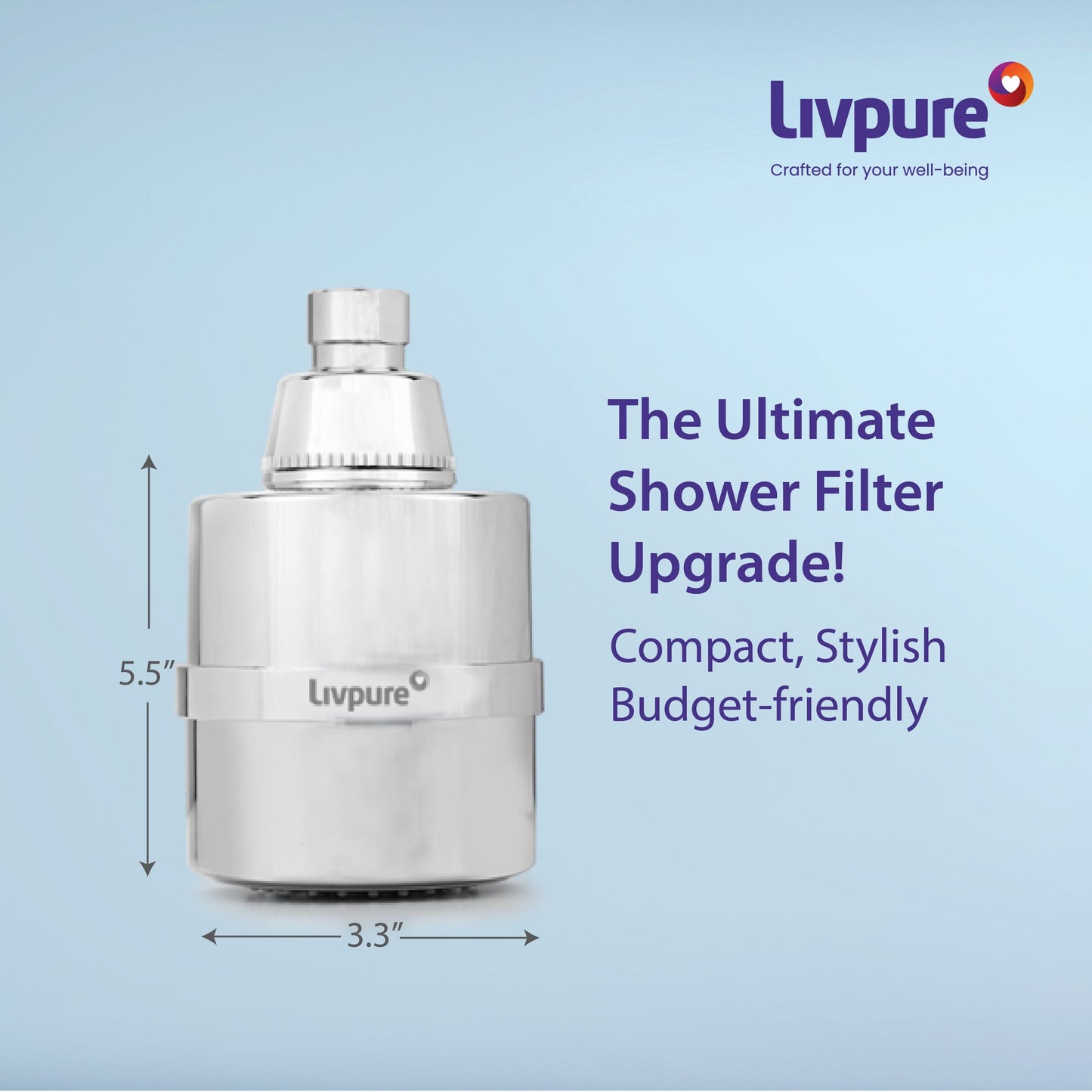 Livpure Critical Spare Shower splash filter