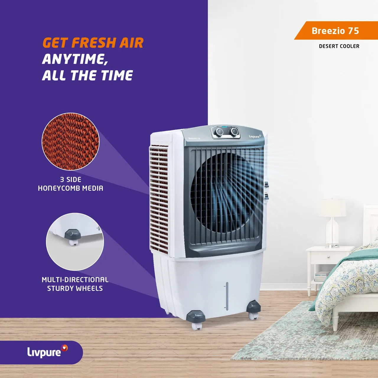 Livpure  Livpure 75 L Desert Air Cooler
