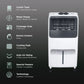 Livpure  Livpure Chill 22 Litres Personal Air Cooler with Ice Chamber (Thermal Overload Protection, White & Grey)