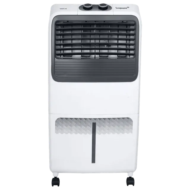 Livpure  Livpure Chill 35 Litres Personal Air Cooler with Ice Chamber (Thermal Overload Protection, Grey & White)