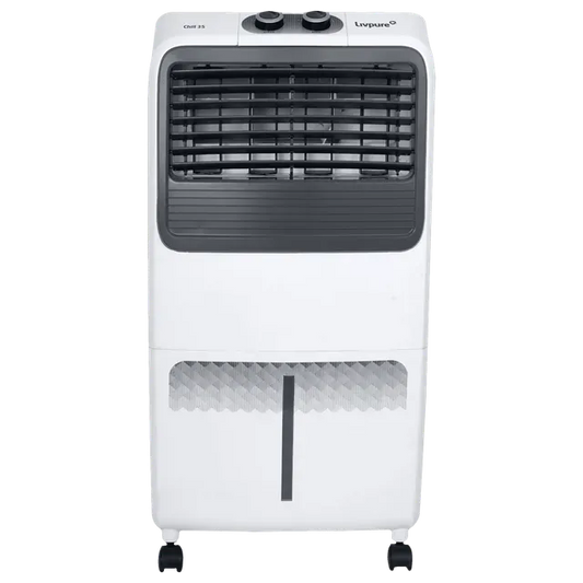 Livpure  Livpure Chill 35 Litres Personal Air Cooler with Ice Chamber (Thermal Overload Protection, Grey & White)