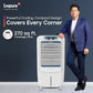 Livpure  Livpure Coolmist Personal Air Cooler-48 L With 12'' Fan, Anti-Bacterial Honeycomb Pad, Ice Chamber And 2 Year Warranty On Motor (White Colour),170 Watts