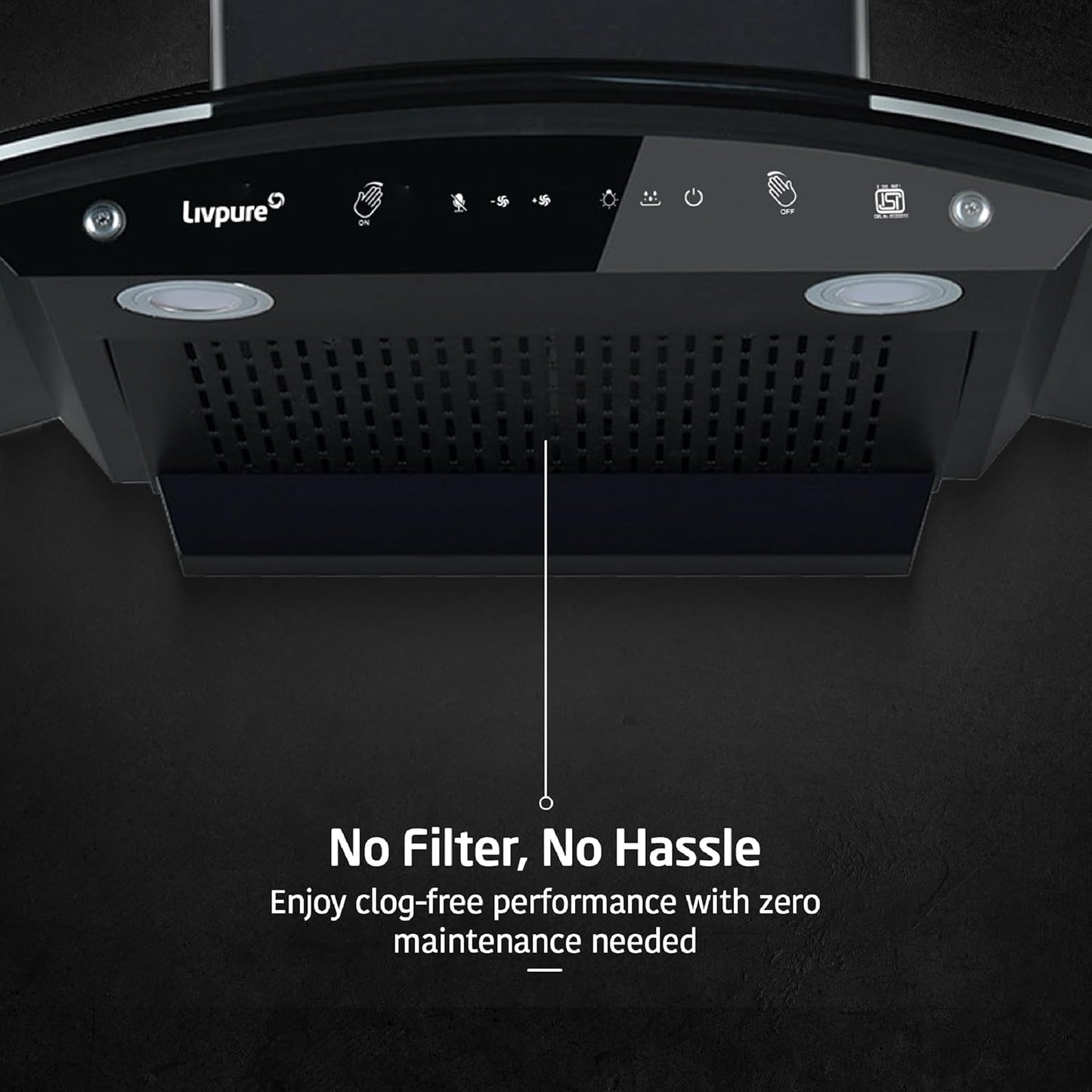 Livpure  Livpure ELEVATE 60 Cm 1400 m3/hr Multi Language Voice Control