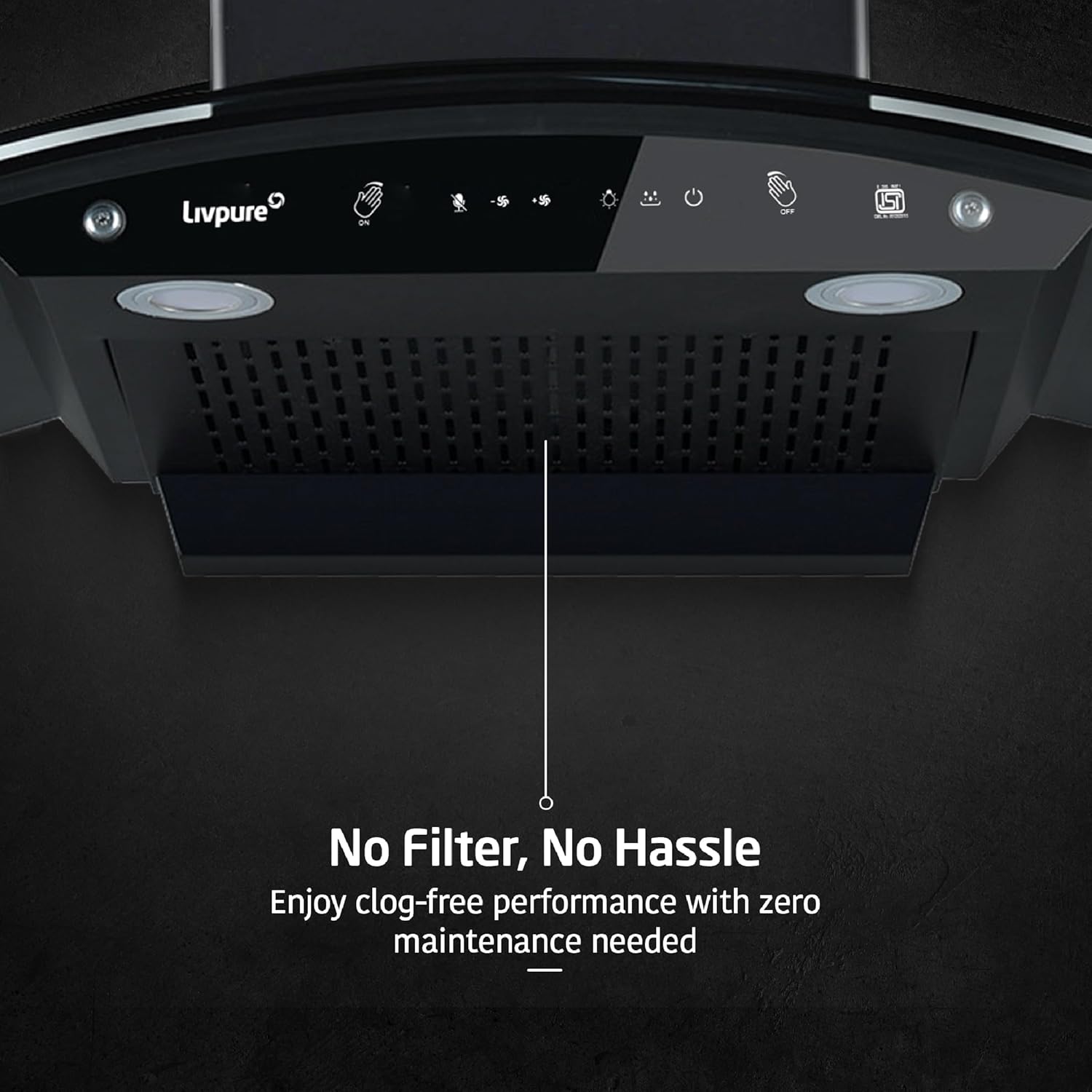 Livpure  Livpure ELEVATE 60 Cm 1400 m3/hr Multi Language Voice Control