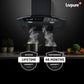Livpure  Livpure ELEVATE 60 Cm 1400 m3/hr Multi Language Voice Control