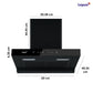 Livpure  Livpure Fenix 60 Cm 1400 m3/hr T-Shape | Filterless Auto Clean Kitchen Chimney with Oil collector