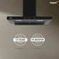 Livpure  Livpure Fenix 75 Cm 1400 m3/hr T-Shape || Filterless Auto Clean Kitchen Chimney with Oil collector