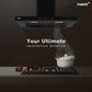 Livpure  Livpure Fenix 75 Cm 1400 m3/hr T-Shape || Filterless Auto Clean Kitchen Chimney with Oil collector