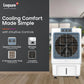 Livpure  Livpure Ice Blast 90 Litres Desert Air Cooler with Temperature Overload Protection (Inverter Compatible, White & Blue)