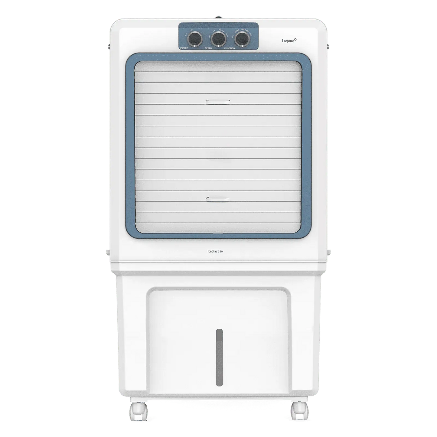 Livpure  Livpure Ice Blast 90 Litres Desert Air Cooler with Temperature Overload Protection (Inverter Compatible, White & Blue)