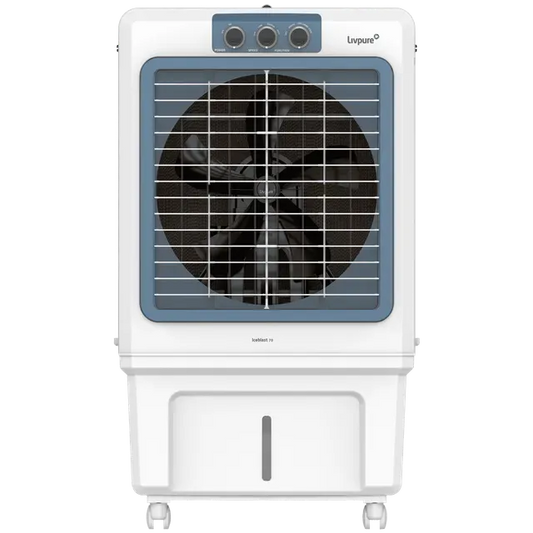 Livpure  Livpure Iceblast 70 Litres Desert Air Cooler with Ice Chamber (Thermal Overload Protection, White and Blue)