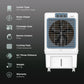 Livpure  Livpure Iceblast 70 Litres Desert Air Cooler with Ice Chamber (Thermal Overload Protection, White and Blue)
