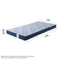 Livpure  Livpure Smart Tri-Fold  Mattress | Foldable Bed | Guest Bed | Travel | Camping | Portable | Single | 72X30X3 Inches