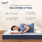 Livpure  Livpure Smart Tri-Fold  Mattress | Foldable Bed | Guest Bed | Travel | Camping | Portable | Single | 72X30X3 Inches