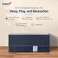 Livpure  Livpure Smart Tri-Fold  Mattress | Foldable Bed | Guest Bed | Travel | Camping | Portable | Single | 72X30X3 Inches