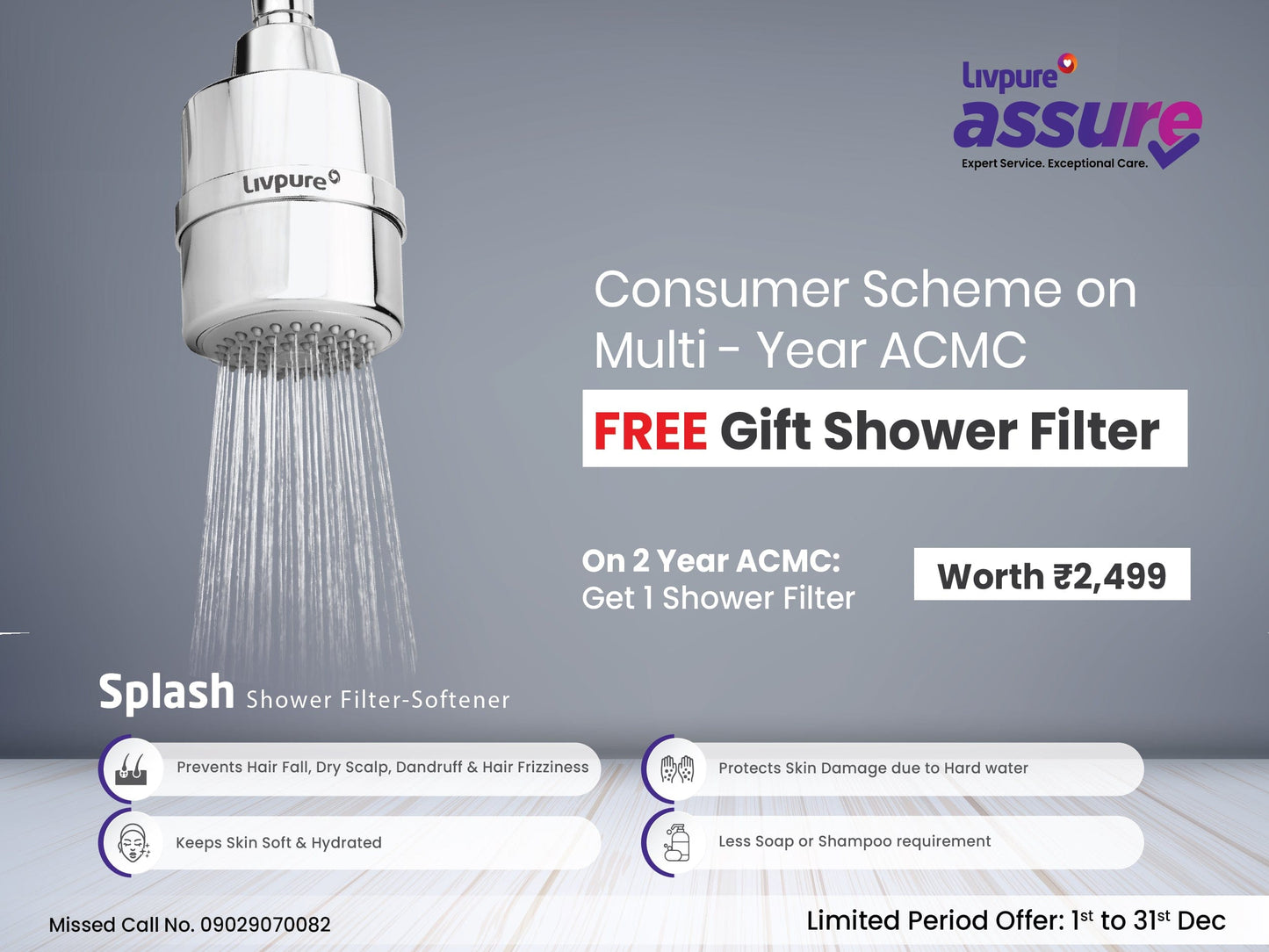 Livpure Others Platinum / 2 Year Comprehensive AMC Plan – Water purifiers