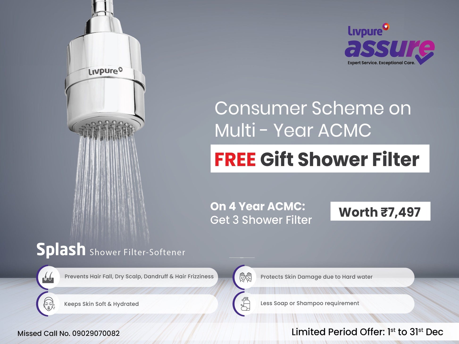 Livpure Others Platinum / 4 Year Comprehensive AMC Plan – Water purifiers