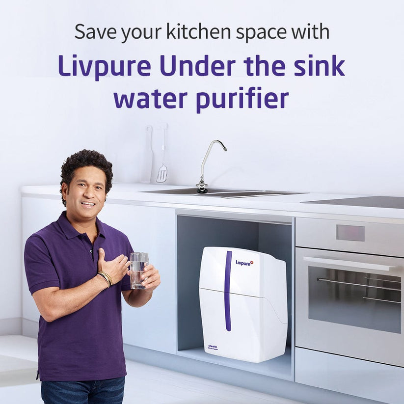 Stealth Under Sink (RO+UV+Copper) Water Purifier on Subscription – Livpure