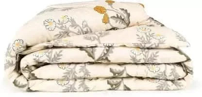 Livpure Sleep Bed & Linen Double / Beige Floral Printed Comforter