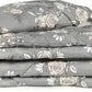 Livpure Sleep Bed & Linen Double / Stone Gray Floral Printed Comforter