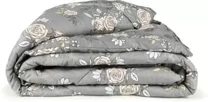 Livpure Sleep Bed & Linen Double / Stone Gray Floral Printed Comforter