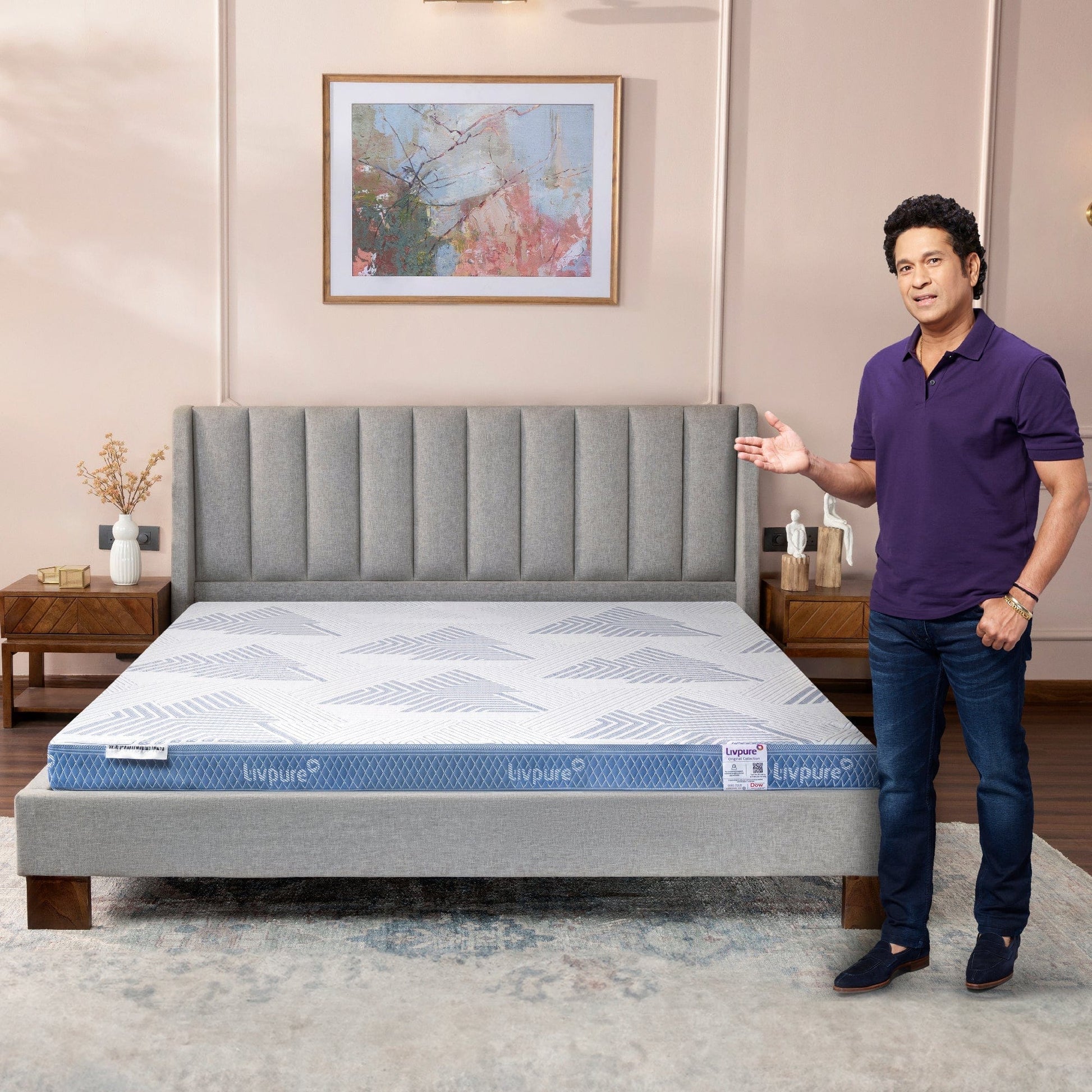 Livpure Sleep Mattress DUOS PRO+ Reversible PROFILE HR Foam Mattress |3D SleepTech Zones