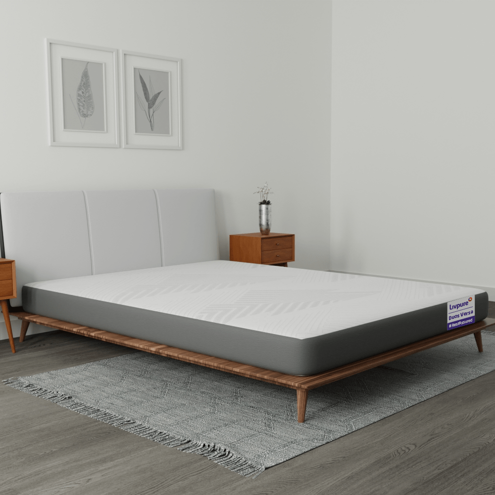 Livpure Sleep Mattress Duos: Reversible Foam Mattress with EGAPA FreshTech Filter