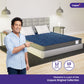 Livpure Sleep Mattress Element: Elements Reversible HR Foam Mattress | Premium Certified Fabric