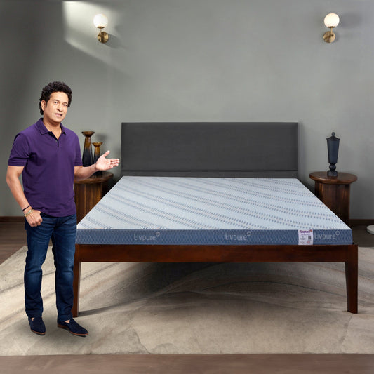 Livpure Sleep Mattress Lumbar: HR Foam Mattress With 3D Sleeptech™