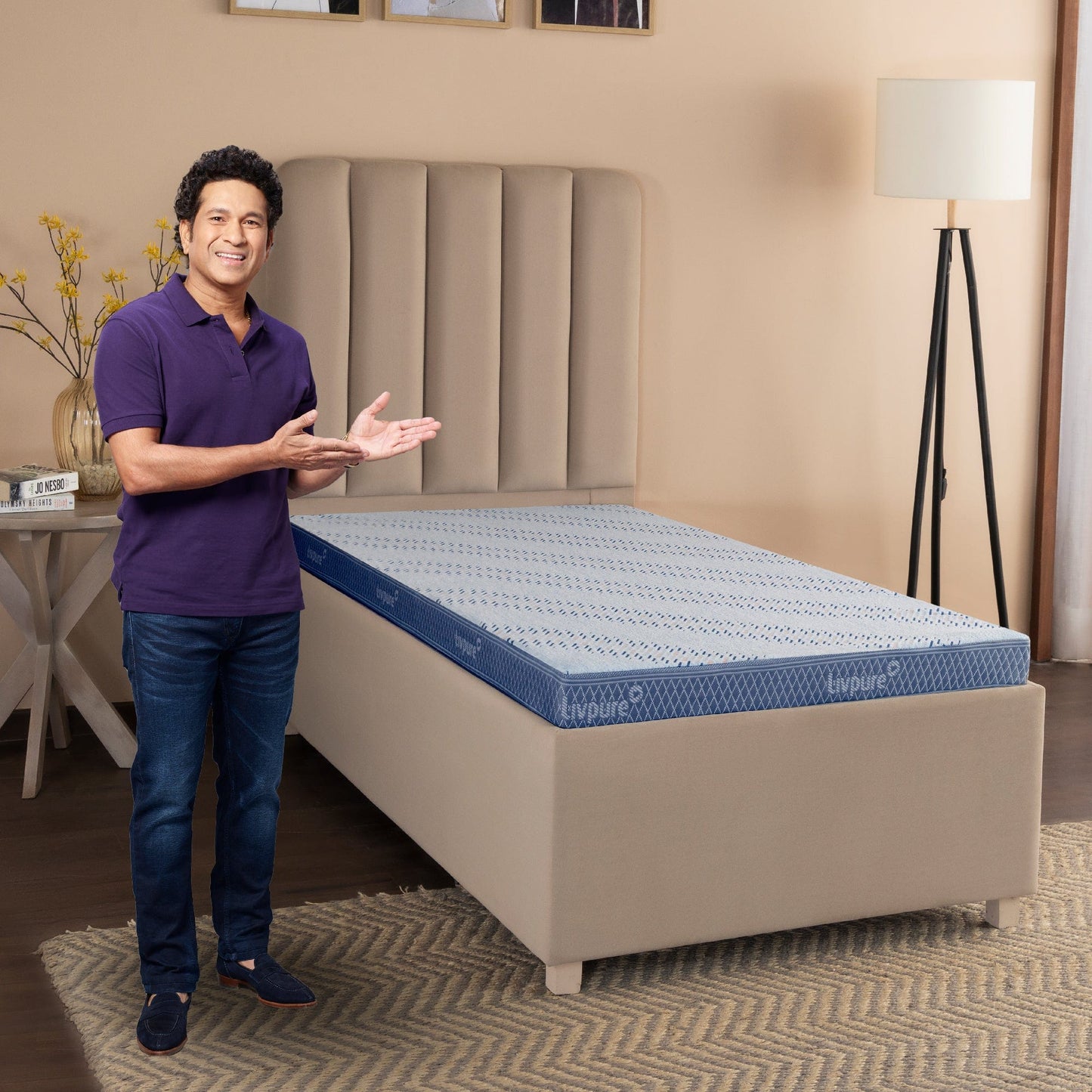 Livpure Sleep Mattress Lumbar: HR Foam Mattress With 3D Sleeptech™