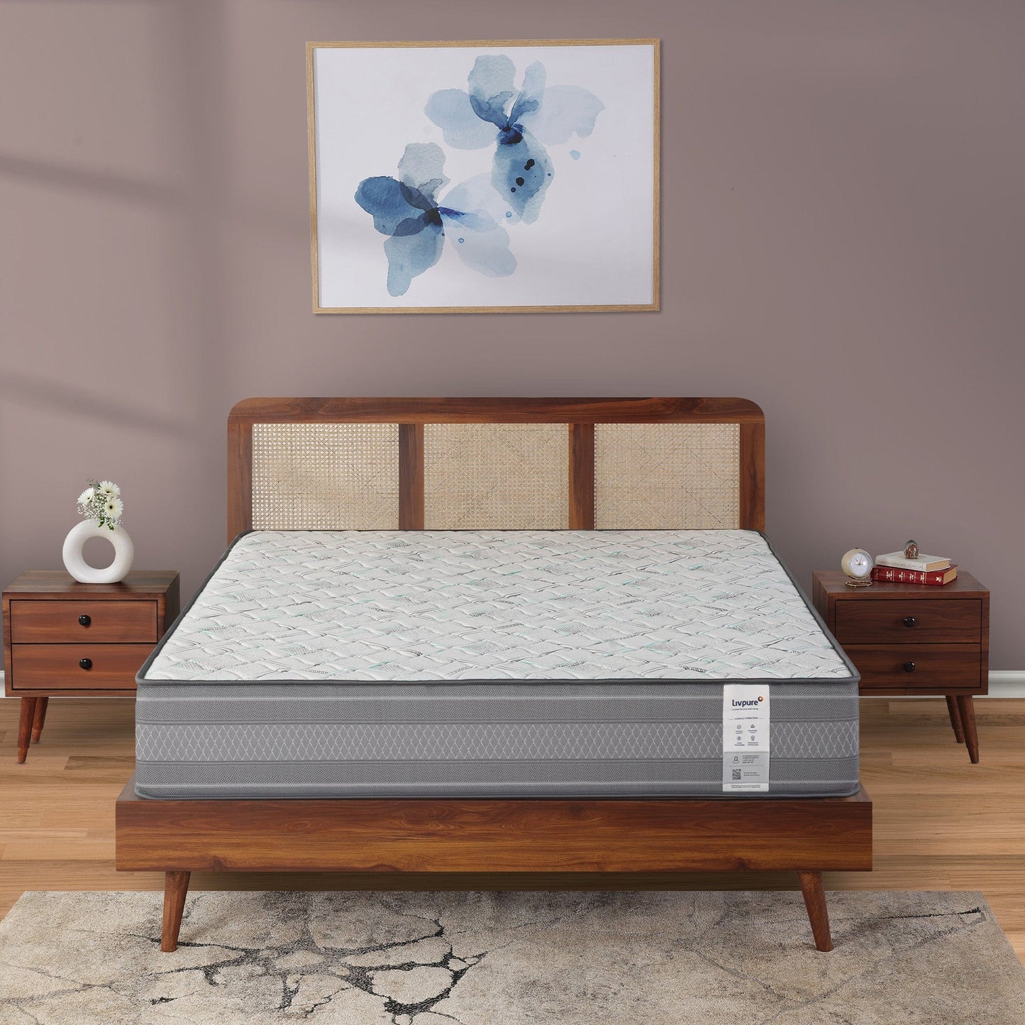 Livpure Sleep Mattress Ortho CurvX: HR + Memory Foam Mattress With Curved Orthopaedic Foam