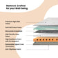 Livpure Sleep Mattress Regal: Latex + Ortho HR Foam Mattress with Bouncy Ergonomic Support