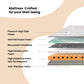 Livpure Sleep Mattress Regal: Latex + Ortho HR Foam Mattress with Bouncy Ergonomic Support