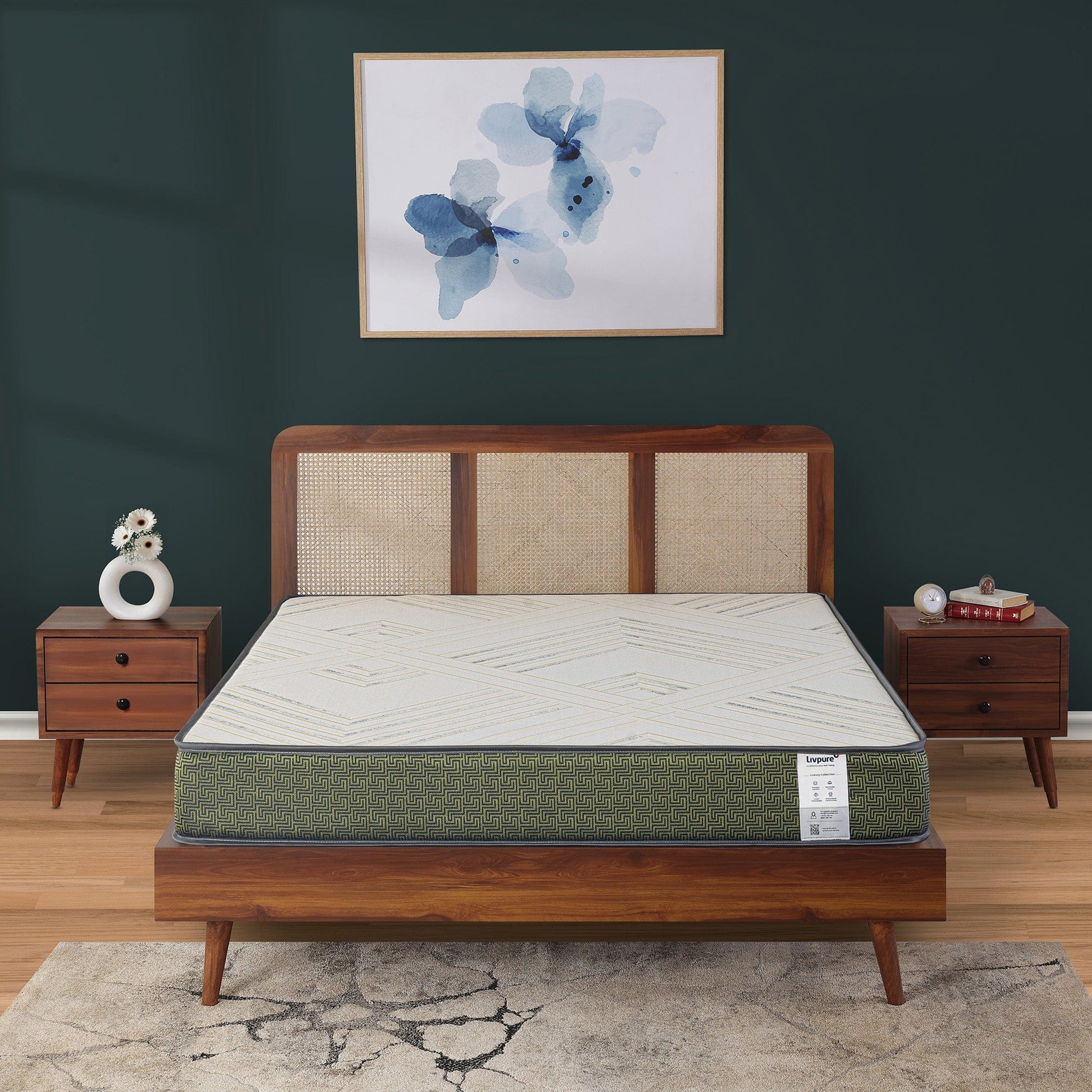Livpure Sleep Mattress Regal: Latex + Ortho HR Foam Mattress with Bouncy Ergonomic Support