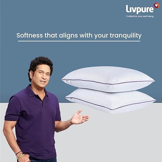 Buy Cloud Plus Micro fiber Pillow Online Best Cloud Plus Memory fiber in India Livpure