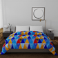 Geometric Pattern Printed Comforter Front View- Livpure 
