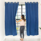 Livpure Sleep Bed & Linen Blackout Curtains (Diamond Pattern)