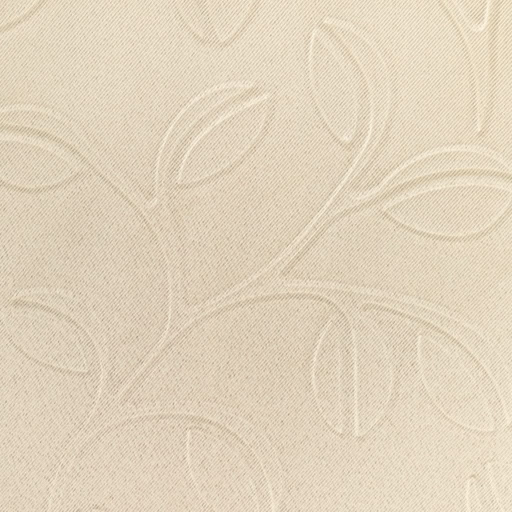 Livpure Sleep Bed & Linen Blackout Curtains (Leaf Pattern)