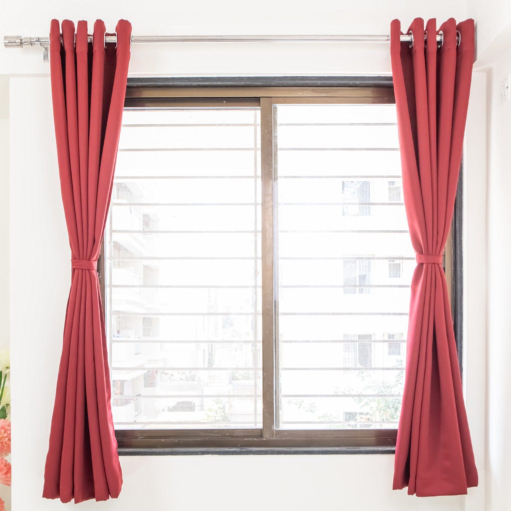 Livpure Sleep Bed & Linen Blackout Curtains (Solid)
